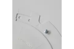 Válvula regulable Vent-Axia UniflexPlus RVG 125 mm grande - blanco