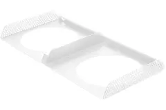 Rejilla exterior Vasco D60 blanca RAL 9003