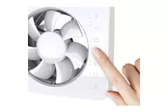 Extractor de baño Svensa PureAir con sensor de olores 100-125 mm