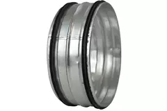Acoplamiento macho helicoidal SAFE Ø 100 mm para tubos helicoidales