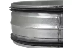 Acoplamiento macho helicoidal SAFE Ø 100 mm para tubos helicoidales