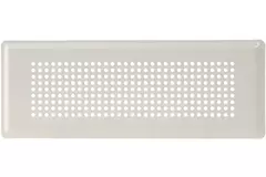 Ubbink Air Excellent 35SC rejilla de suelo metálica blanca