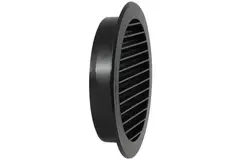 Diámetro de la rejilla 100 mm negro - VR100M