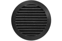 Diámetro de la rejilla 125 mm negro - VR125M