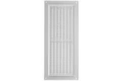 Rejilla de ventilación rectangular con rejilla 130x300 blanco - VR1330
