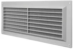 Rejilla de ventilación rectangular con rejilla 130x300 gris - VR1330P