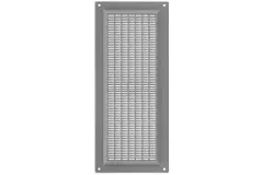 Rejilla de ventilación rectangular con rejilla 130x300 gris - VR1330P
