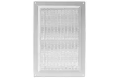 Rejilla de ventilación rectangular con rejilla 250x170 blanco - VR2517