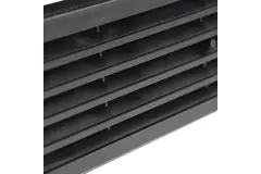 Rejilla para puertas 450x92 mm negro - VR459M