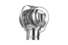 Ventilador eólico Penn 125 mm aluminio - 44 m³/h
