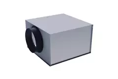 Plenum sin aislamiento para difusores rotacionales cuadrados 594x594 mm (WP100S)