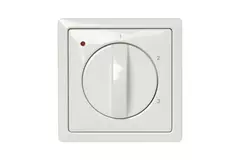 Regulador de tres posiciones Zehnder Stork SAI 1-3 V empotrado
